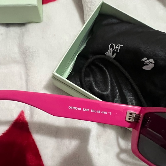 OFF WHITE PINK MARFA SUNGLASSES - Picture 5 of 6